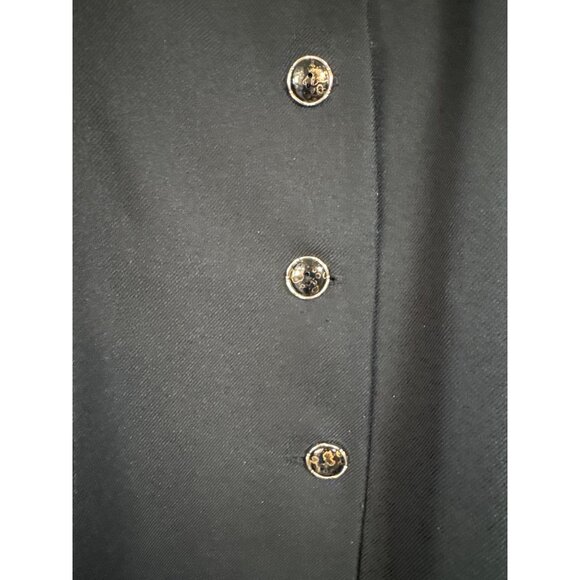 Vintage Stephanie Thomas Women's Black Button-Up Blazer Jacket Read description - Picture 3 of 9